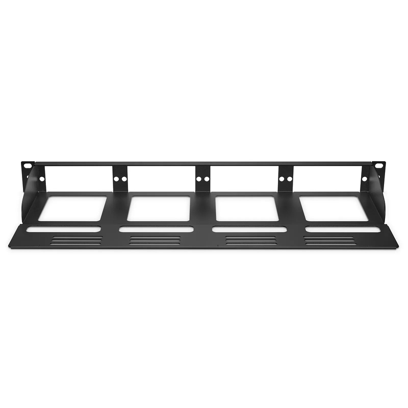 SFPS FHDA High Density 1U Rack Mount Modular Enclosure Unloaded, Rear Cable Managers, Holds up to 4 x FHDA Cassettes or Panels, 144 Fibers (LC) SFPS