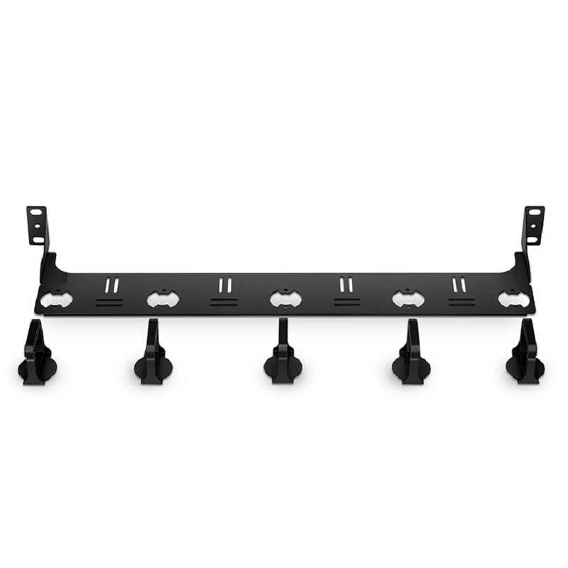 SFPS FHDA High Density 1U Rack Mount Blank Enclosure Unloaded, Detachable Cable Management Lacer Panel and Bar, Holds up to 4 x FHDA Panels, 144 Fibers (LC) SFPS