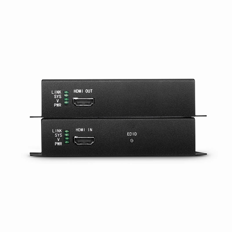 SFPS 4K HDMI Extender Set with Audio, EDID and RS232 via Single LC Fiber for 10km SFPS