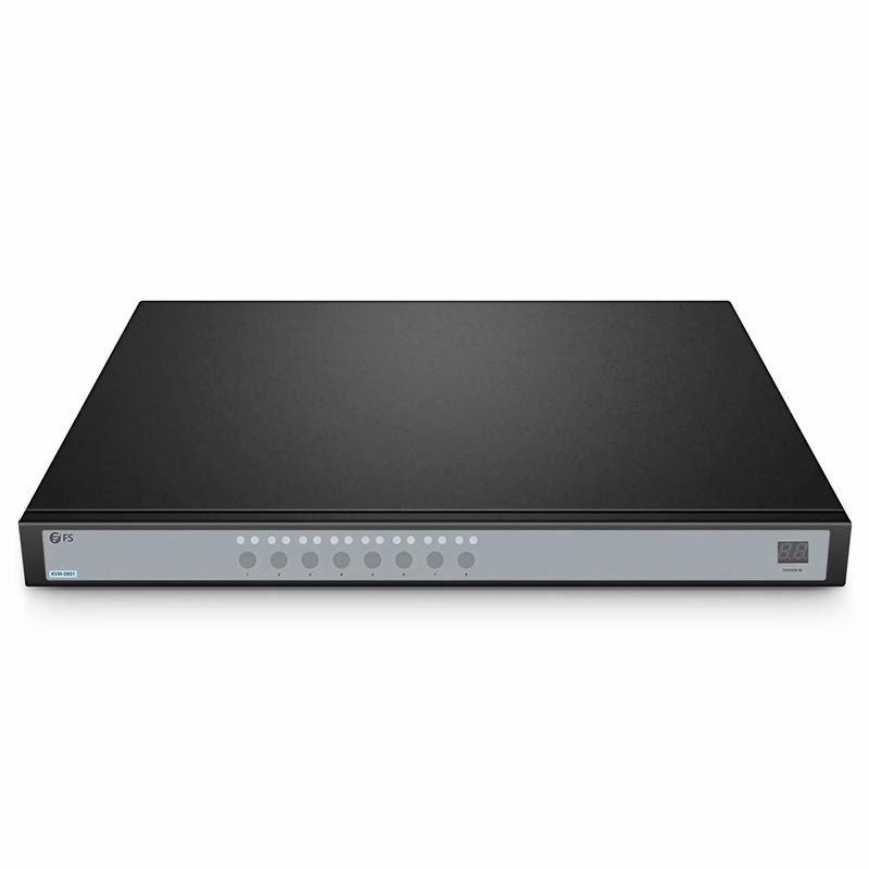 SFPS 8-Port VGA 1U Rack-Mount KVM Switch, 8 x VGA Cables Included SFPS