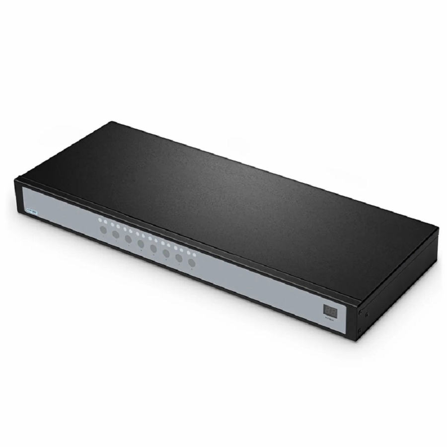 SFPS 8-Port VGA 1U Rack-Mount KVM Switch, 8 x VGA Cables Included SFPS