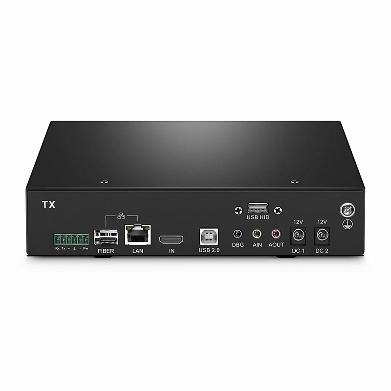 SFPS 4K HDMI USB HID IP KVM Matrix Transmitter Set with Audio and EDID over Fiber Optic Cable for 20km and Cat5e/6/6a/7 for 120m, 3840x2160@60Hz SFPS