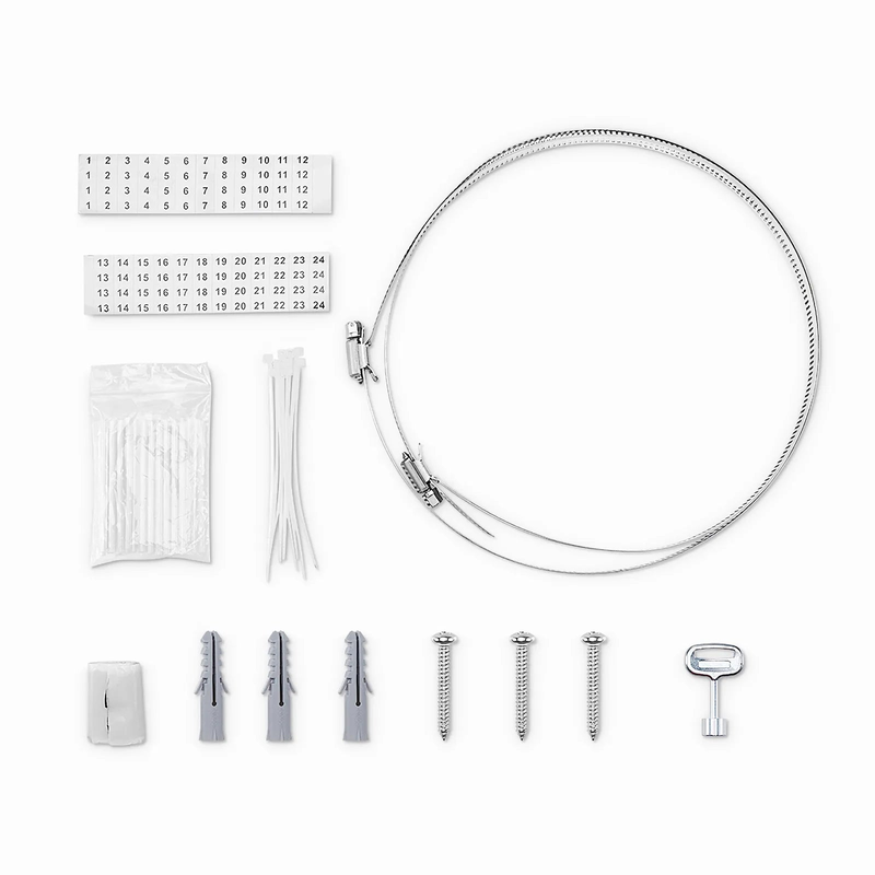 SFPS 16 Fibers Optic Distribution Box, SC/A, Plastic, Wall/Pole Mount, Indoor and Outdoor SFPS