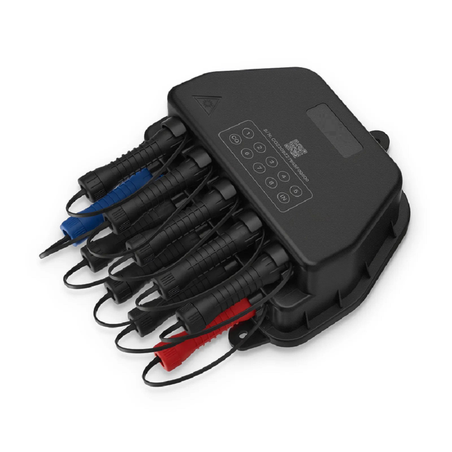 SFPS Universal Pre-Terminated Sub Box for Quick ODN, 10 ports, Mechanical Seal, 1x 9 splitter (80:20), Hardened SC/APC Adapter, Insertion Loss A2.2dB-16.3dB, Return Loss 55dB, PC+ABS, IP65, Wall/Pole/Aerial, Indoor/Outdoor SFPS