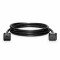 SFPS 10ft (3m) IEC60320 C20 to IEC60320 C19 12AWG 250V/20A Power Extension Cord, Black SFPS