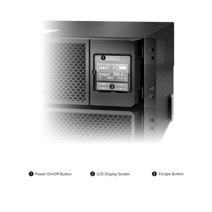 SFPS APC Smart-UPS On-line, 8kVA/8kW, 208V, 4 x L6-20R & 2 x L6-30R NEMA Outlets, Network Card & SmartSlot, 4 Replaceable Battery Modules Included, Rack 6U/Tower Convertible SFPS