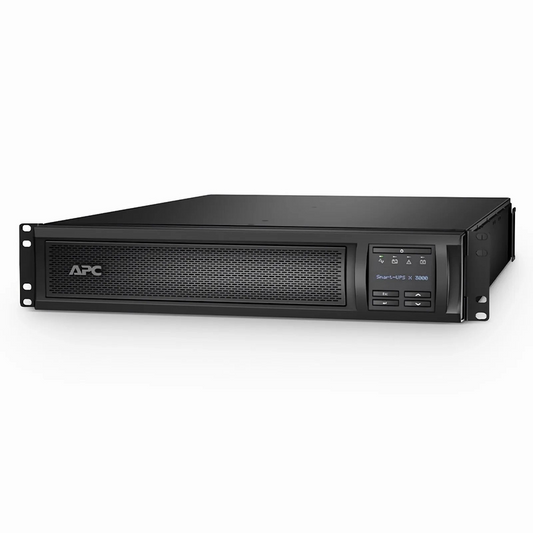 SFPS APC® Smart-UPS X 3000VA Rack/tower Convertible UPS, 8x C13+1x C19 IEC Outlets™Network Card and 1 Backup Battery Included SFPS