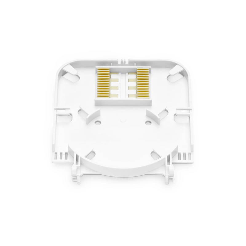 SFPS 12 Fibers Fusion Splice Tray, ABS Plastic, 0.39''x4.33''x5.12'', Suitable for FS-S010-1O4R-6-12F SFPS