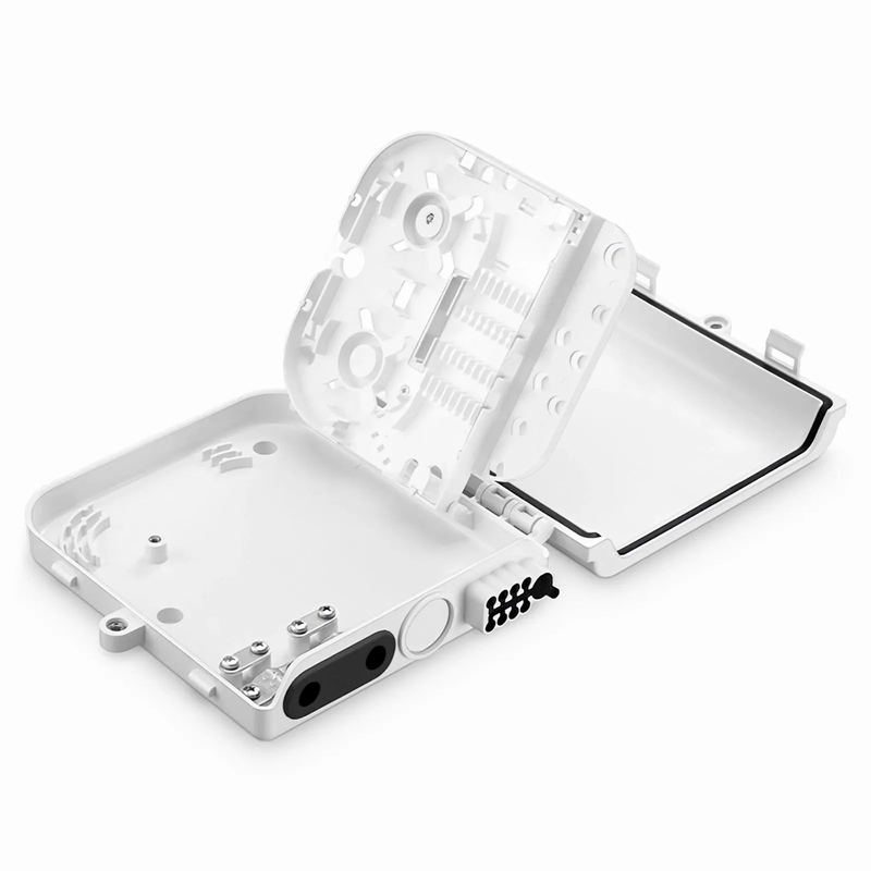SFPS 8-fiber Optic Terminal Box, SC Simplex/LC Duplex, IP55, Wall/Pole Mount, Indoor and Outdoor SFPS