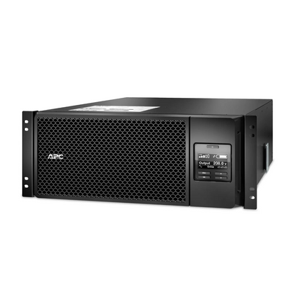SFPS APC Smart-UPS On-line, 6kVA/6kW, 208V, 2 x L6-20R & 3 x L6-30R NEMA Outlets, Network Card & SmartSlot, 2 Replaceable Battery Modules Included, Rack 4U/Tower Convertible SFPS