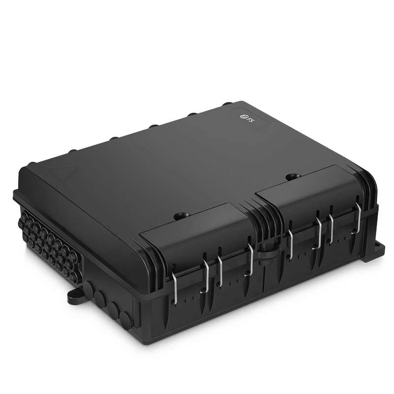 SFPS 24 Fibers Optic Distribution Box, SC A/U and LC A/U, Plastic, Wall/Pole Mount, Indoor and Outdoor SFPS