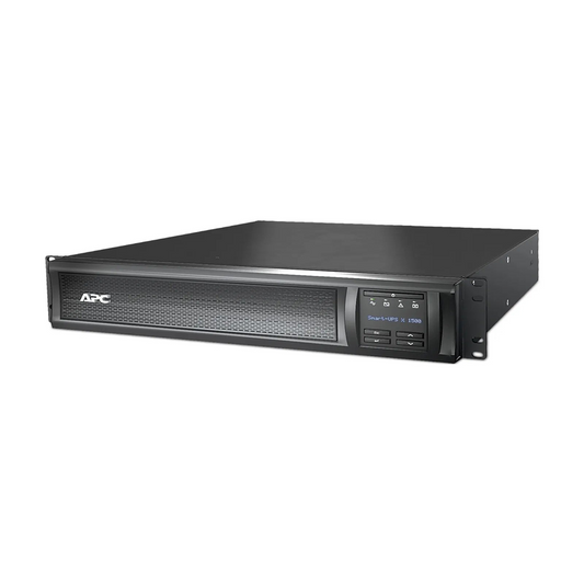 SFPS APC Smart-UPS X, Line Interactive, 1500VA/1350W, 120V, 8 x NEMA 5-15R Outlets, SmartConnect & SmartSlot, 1 Replaceable Battery Module Included, Rack 2U/Tower Convertible SFPS