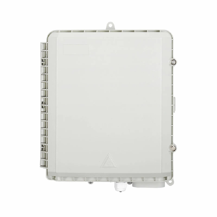 SFPS 16 Fibers Optic Distribution Box, SC/A, Plastic, Wall/Pole Mount, Indoor and Outdoor SFPS