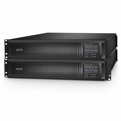 SFPS APC® Smart-UPS X 3000VA Rack/tower Convertible UPS, 8x C13+1x C19 IEC Outlets™Network Card and 1 Backup Battery Included SFPS