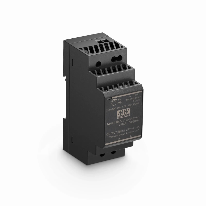 SFPS 30W 24VDC Ultra Slim Step-Shaped DIN Rail Industrial Power Supply SFPS