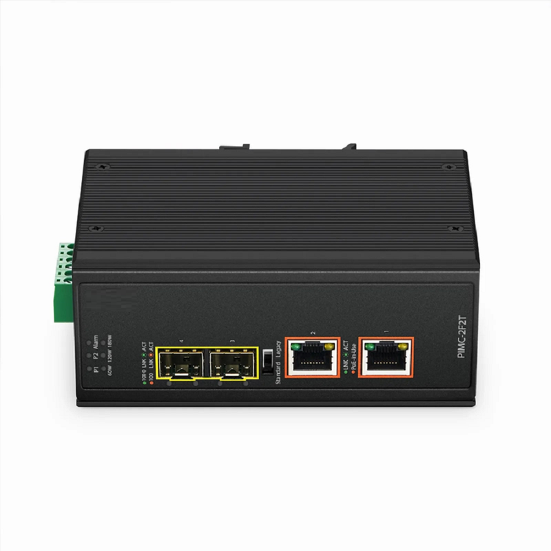 SFPS 2x 1G RJ45 to 2x 1G SFP, PoE++ SFPS