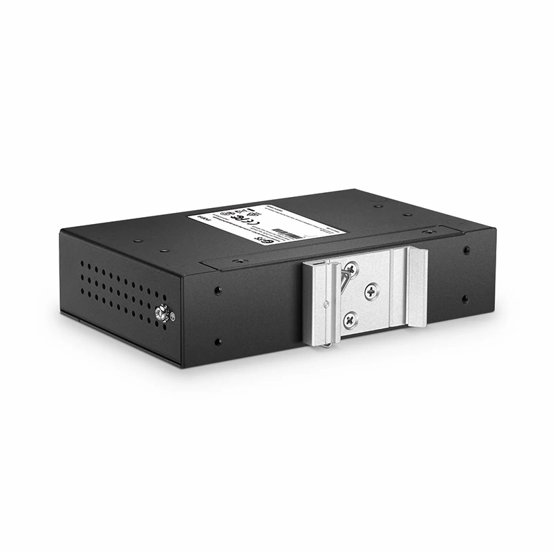 SFPS 5 Ports 10/100/1000M Gigabit PoE+ Extender, 1 in 4 out, Din-rail/Wall mountable, IEEE 802.3at/802.3af, -40 to 75A°C SFPS