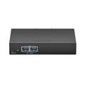 SFPS Managed 1x 10GBase-X to 1x 10GBase-X 2SFP+ 10Gigabit Ethernet Media Converter, British Plug Standard SFPS