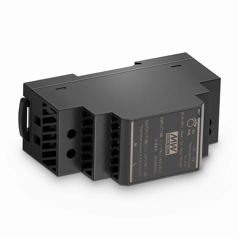 SFPS 30W 24VDC Ultra Slim Step-Shaped DIN Rail Industrial Power Supply SFPS
