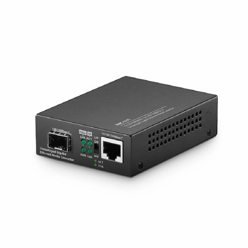 SFPS IES1101W-2PD, 1-Port 10/100M Fast Ethernet Long Reach PoE over Coaxial Extender, 1 x BNC Female Input to 1 x PoE+ Output, -20 to 70A°C Operating Temperature SFPS