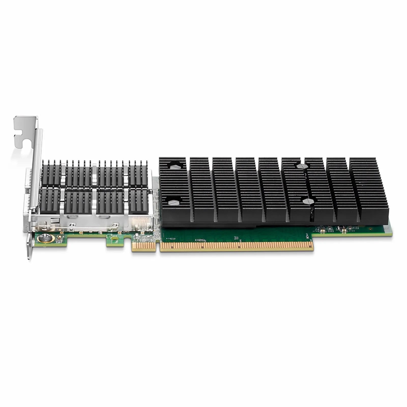 SFPS Intel E810-CAM2 Based Ethernet Network Interface Card, 100G Dual-Port QSFP28, PCIe 4.0 x 16, Comparable to Intel E810-CQDA2, Full Height&Low Profile SFPS