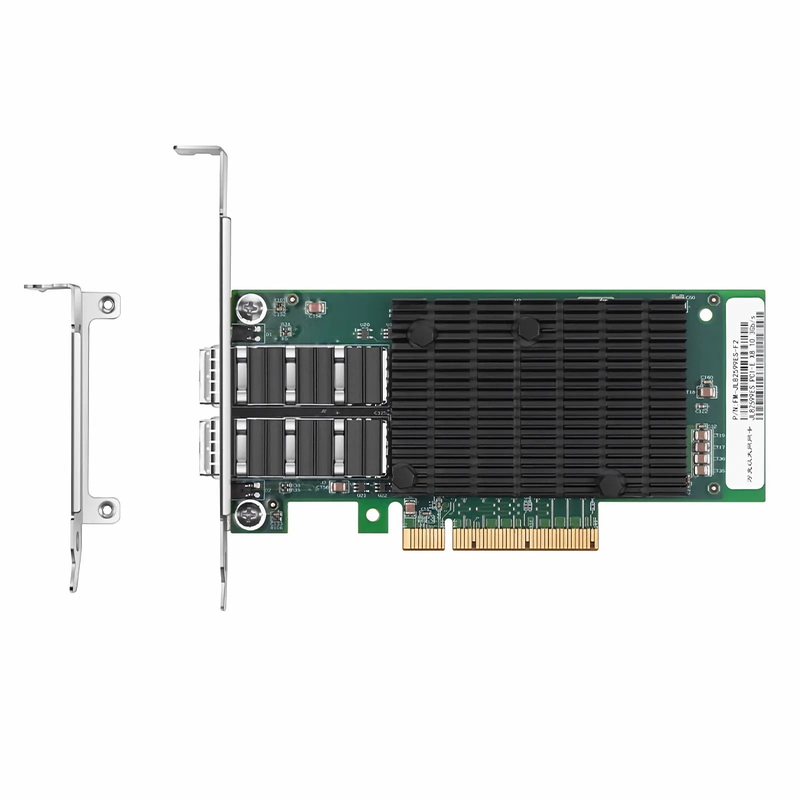 SFPS Intel 82599ES Based Ethernet Network Interface Card, 10G Dual-Port SFP+, PCIe 2.0 x8, Comparable to Intel X520-DA2, Full Height&Low Profile SFPS