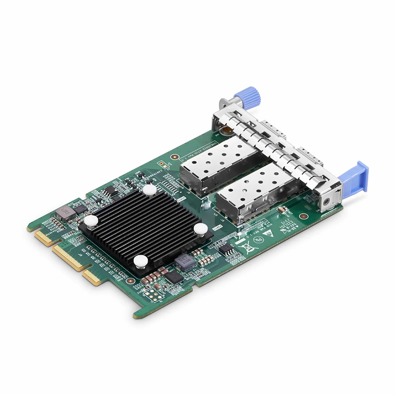 SFPS Intel X710-BM2 Based Ethernet Network Interface Card, 10G Dual-Port SFP+, OCP 3.0, PCIe 3.0 x 8, Comparable to Intel X710-DA2 OCP 3.0, Thumbscrew (Pull-tab) Bracket SFPS