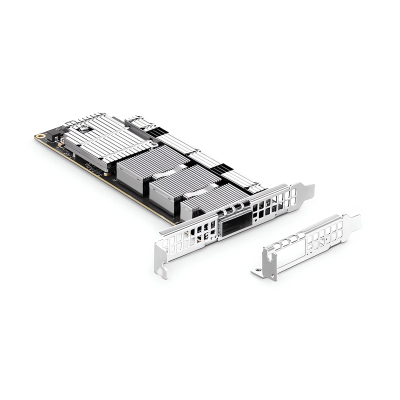 SFPS NVIDIA Mellanox MCX75310AAS-NEAT ConnectXA®-7 InfiniBand & Ethernet Adapter Card 400GbE/NDR, Single-Port OSFP, PCIe 5.0 x16, Secure Boot, Tall&Short Bracket SFPS