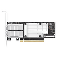 SFPS NVIDIA Mellanox MCX755106AS-HEAT ConnectXA®-7 InfiniBand & Ethernet Adapter Card 200GbE/NDR200, Dual-Port QSFP112, PCIe 5.0 x16, with x16 PCIe Extension Option, Secure Boot, Tall&Short Bracket SFPS