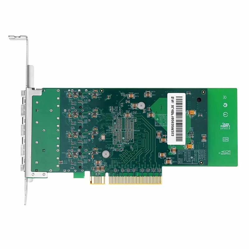 SFPS Intel XL710-BM1 Based Ethernet Network Interface Card, 10G Quad-Port SFP+, PCIe 3.0 x 8, Comparable to Intel X710-DA4, Full Height&Low Profile SFPS