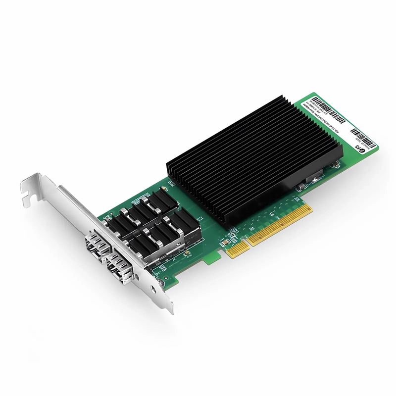 SFPS Intel X710-BM2 Based Ethernet Network Interface Card, 10G Dual-Port SFP+, PCIe 3.0 x 8, Comparable to Intel X710-DA2, Full Height&Low Profile SFPS