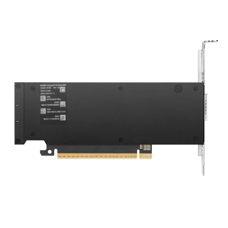 SFPS NVIDIA Mellanox C8180 900-9X81E-00EX-ST0 ConnectXA®-8 InfiniBand & Ethernet Adapter Card Socket-Direct 800GbE XDR/2 x 400GbE, Single-Cage OSFP, PCIe6.0 x16, Crypto and Secure Boot, Tall&Short Bracket SFPS