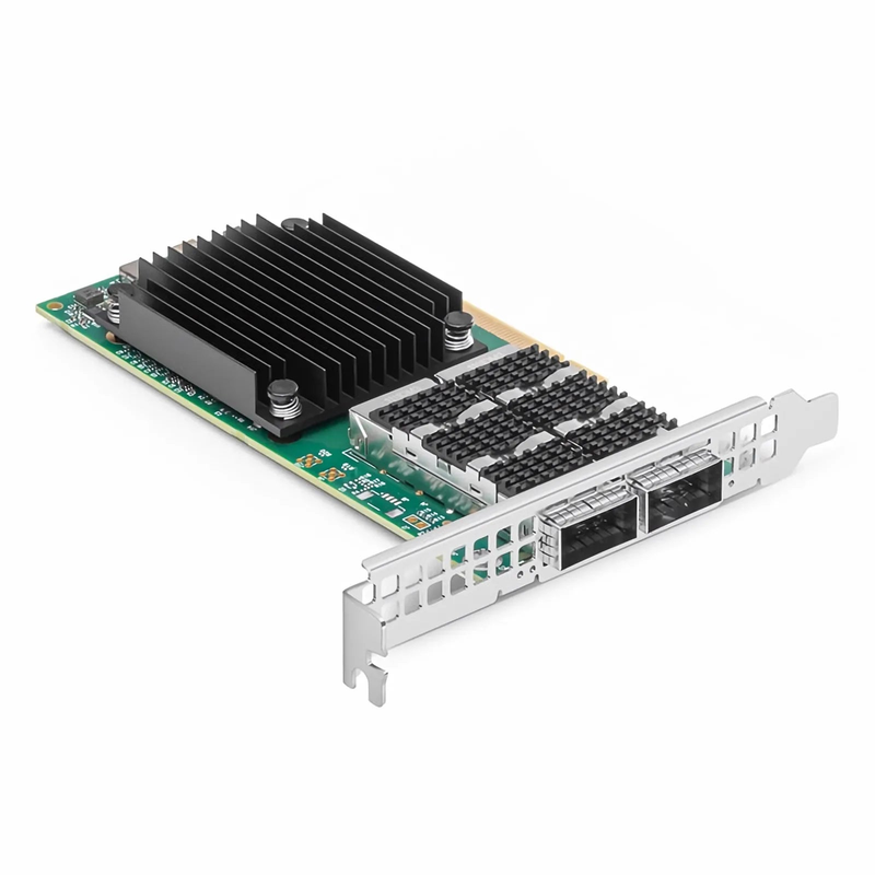 SFPS NVIDIA Mellanox MCX623106AN-CDAT ConnectXA®-6 Dx EN Network Interface Card, 100GbE Dual-Port QSFP56, PCIe4.0 x 16, Tall&Short Bracket SFPS