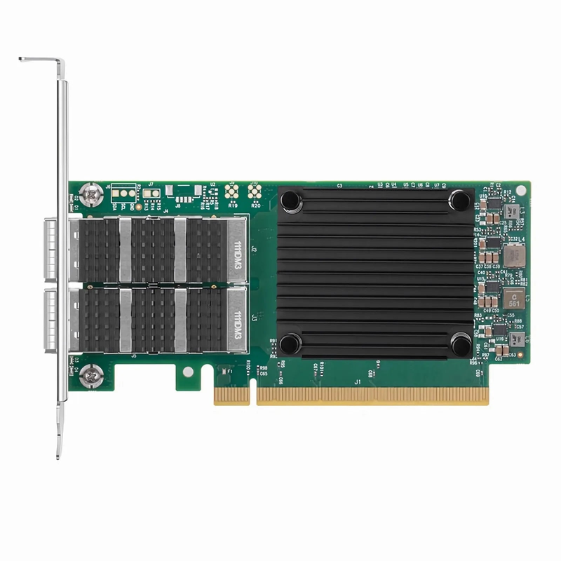 SFPS NVIDIA Mellanox MCX623106AN-CDAT ConnectXA®-6 Dx EN Network Interface Card, 100GbE Dual-Port QSFP56, PCIe4.0 x 16, Tall&Short Bracket SFPS