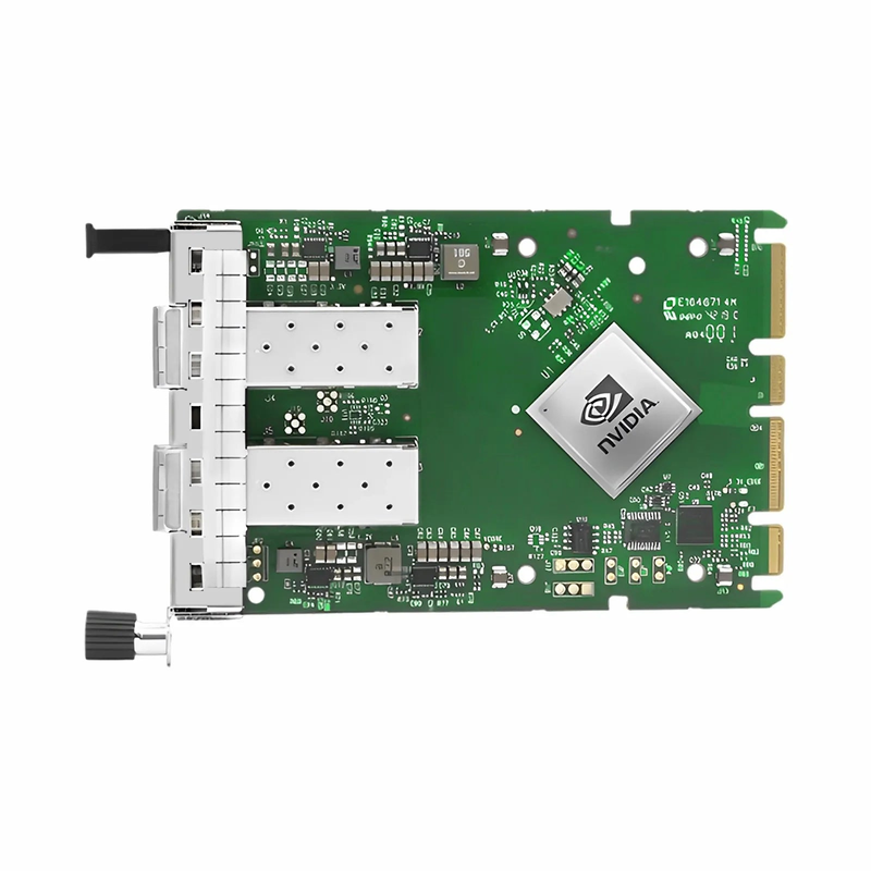 SFPS NVIDIA Mellanox MCX623436AN-CDAB ConnectXA®-6 Dx EN Network Interface Card, 100GbE Dual-Port QSFP56, OCP3.0, PCIe4.0 x 16, No Crypto, Thumbscrew (Pull Tab) Bracket SFPS