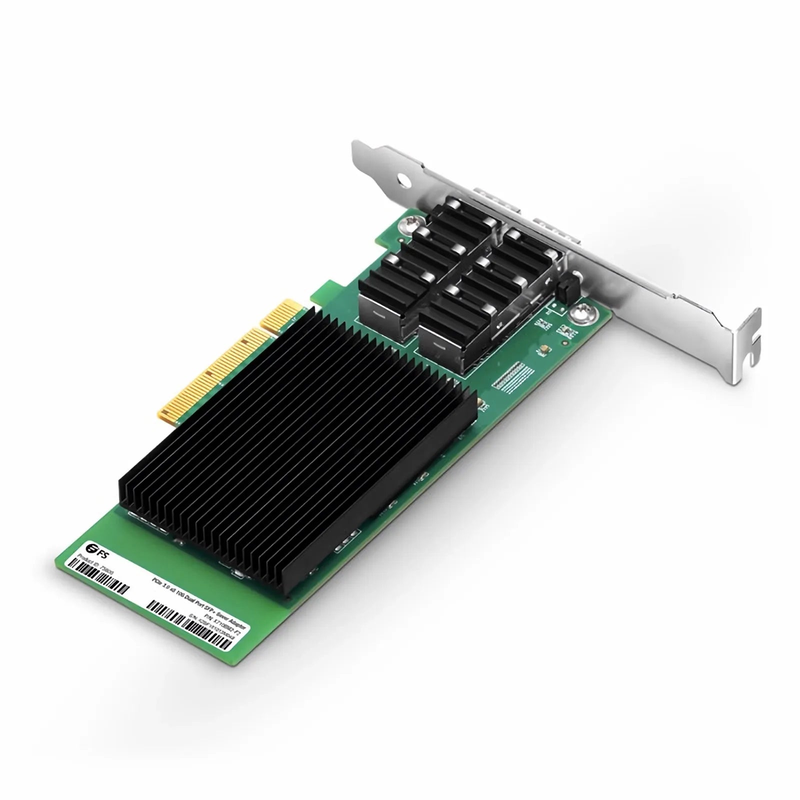 SFPS Intel X710-BM2 Based Ethernet Network Interface Card, 10G Dual-Port SFP+, PCIe 3.0 x 8, Comparable to Intel X710-DA2, Full Height&Low Profile SFPS