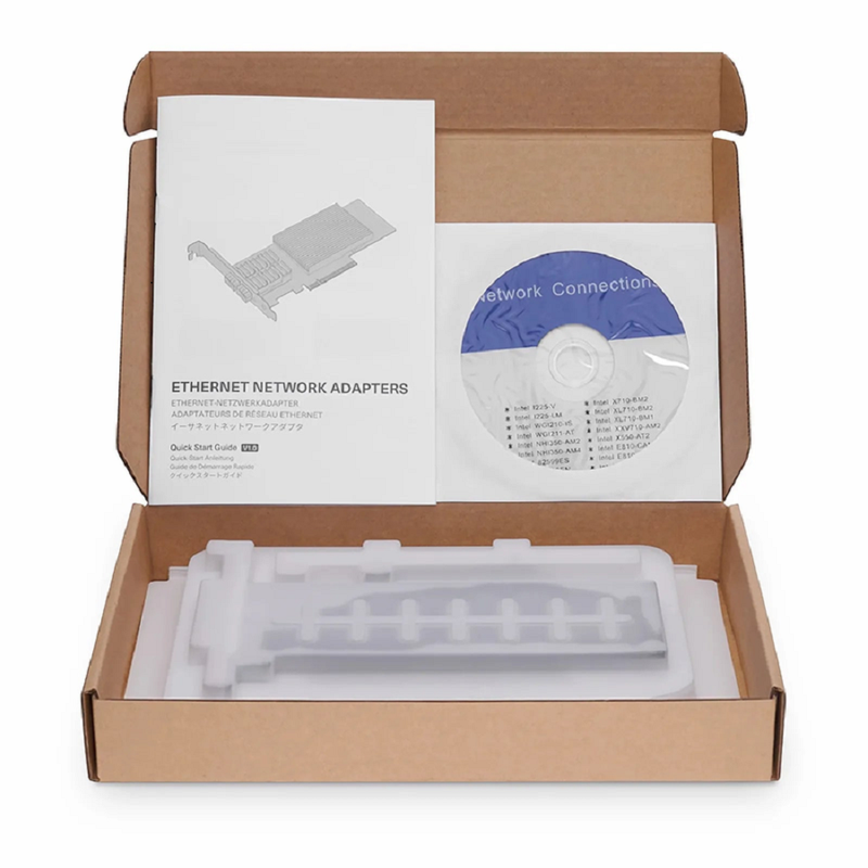 SFPS Intel XL710-BM2 Based Ethernet Network Interface Card, 40G Dual-Port QSFP+, PCIe 3.0 x 8, Comparable to Intel XL710-QDA2, Full Height&Low Profile SFPS
