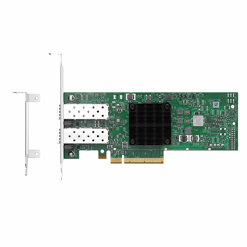 SFPS BroadcomA® BCM957414A4142CC Ethernet Network Interface Card, P225P 25GbE Dual-port SFP28, PCIe 3.0 x8, Standard & Low Profile SFPS