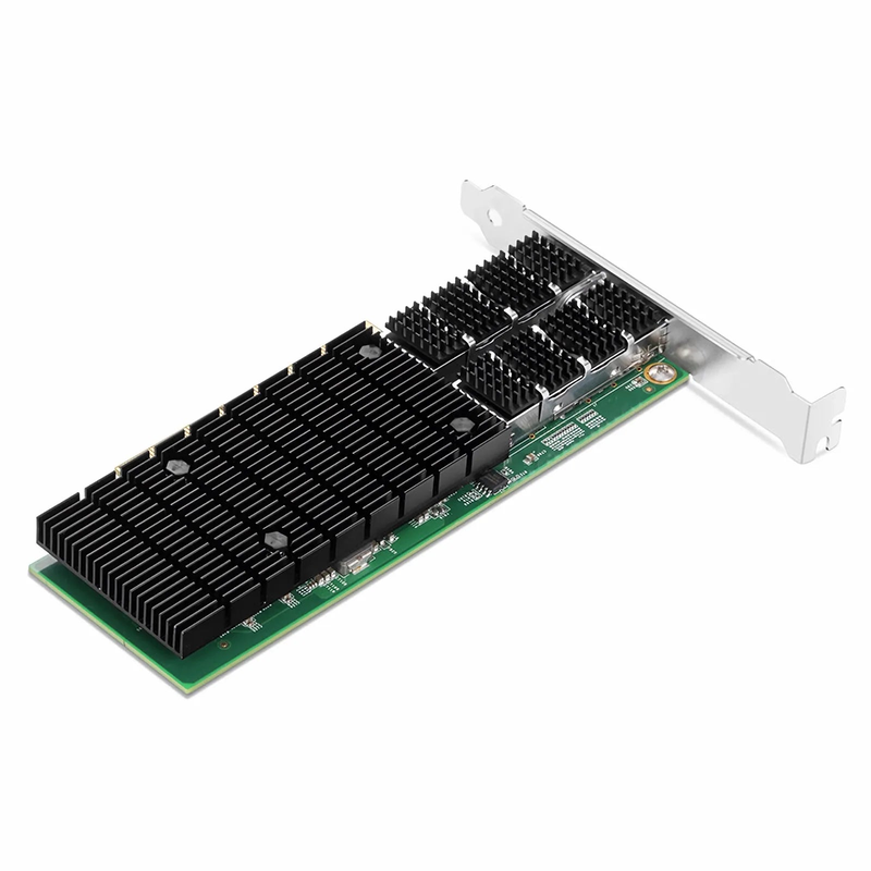 SFPS Intel E810-CAM2 Based Ethernet Network Interface Card, 100G Dual-Port QSFP28, PCIe 4.0 x 16, Comparable to Intel E810-CQDA2, Full Height&Low Profile SFPS