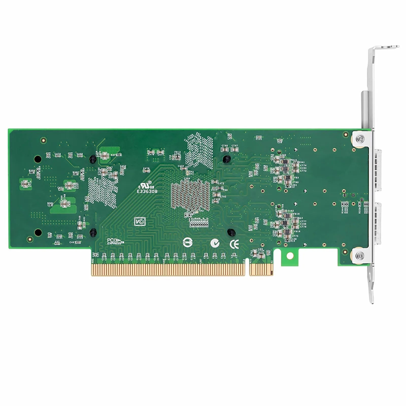 SFPS Intel E810-CAM2 Based Ethernet Network Interface Card, 100G Dual-Port QSFP28, PCIe 4.0 x 16, Comparable to Intel E810-CQDA2, Full Height&Low Profile SFPS