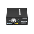 SFPS IES1100W-2PD, 1-Port 10/100M Fast Ethernet Long Reach PoE over Coaxial Injector, 1 x PoE+ Input to 1 x BNC Female Output, -20 to 70A°C Operating Temperature SFPS