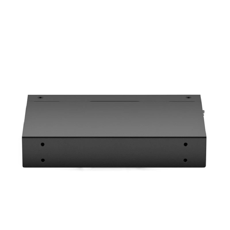 SFPS Managed 1x 100M/1G/2.5G/5G/10GBase-T RJ45 to 2x 10GBase-X SFP+ 10Gigabit Ethernet Media Converter, British Plug Standard SFPS
