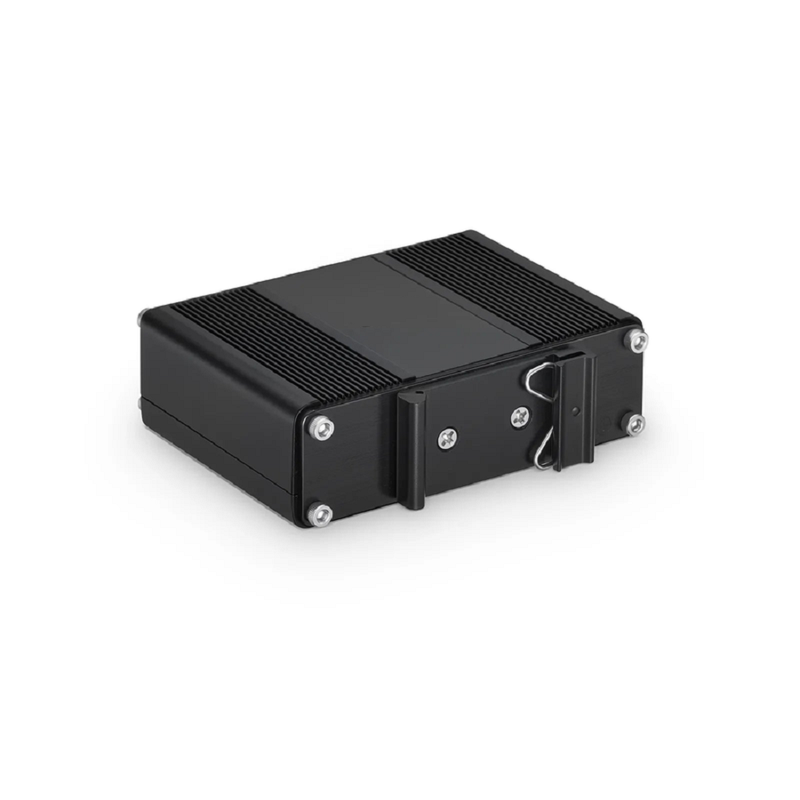 SFPS Unmanaged 4 x 10/100/1000Base-T RJ45 to 1 x 100/1000Base-X SFP Gigabit Ethernet PoE++ with PSE and PD Media Converter SFPS