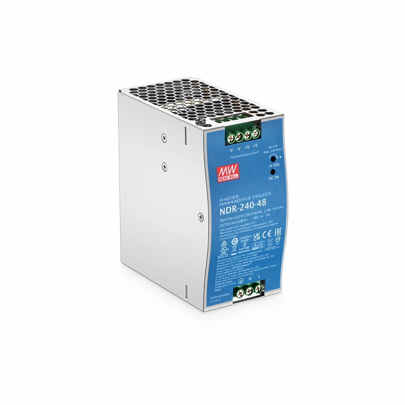 SFPS 240W 48VDC Slim DIN Rail Economical Industrial Power Supply with PFC Function SFPS