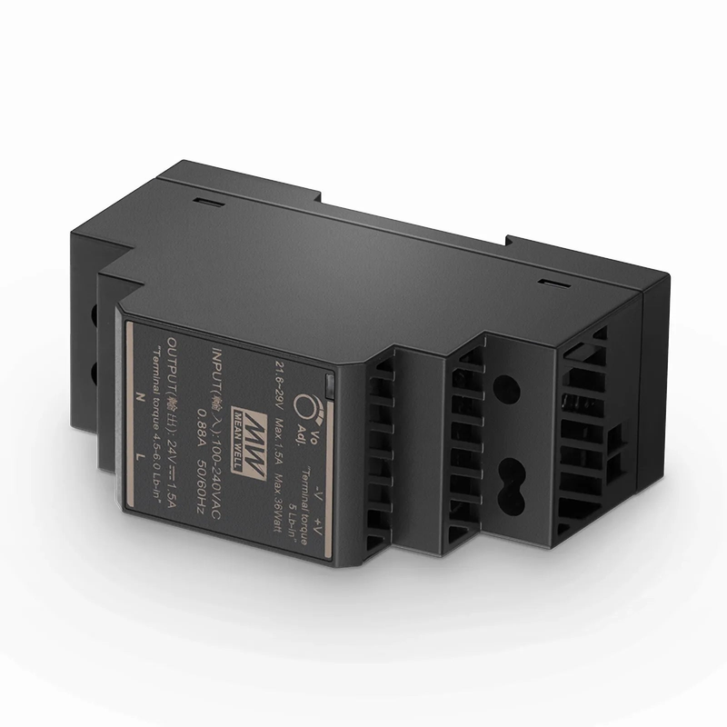 SFPS 30W 24VDC Ultra Slim Step-Shaped DIN Rail Industrial Power Supply