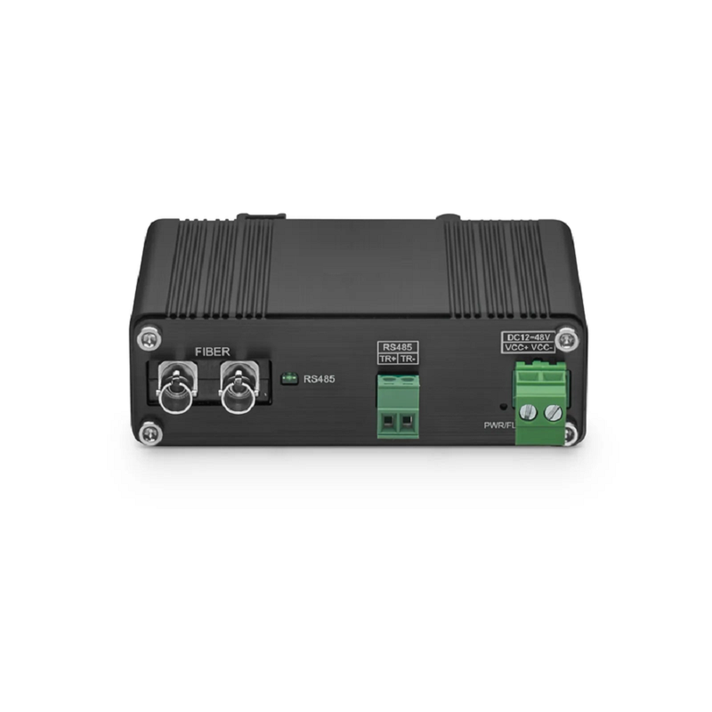 SFPS Industrial Unmanaged 1 x RS485 2-Wire to 1 x 100Base-X Single Mode ST 1310nm 20km Ethernet Media Converter SFPS