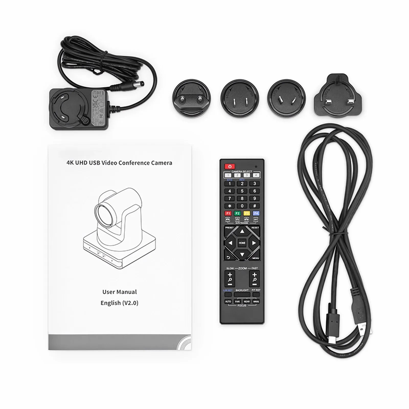 SFPS FC731-4K Ultra HD 4K Video Conference Camera for Midsize & Large Rooms, 12X Optical Zoom & PTZ SFPS