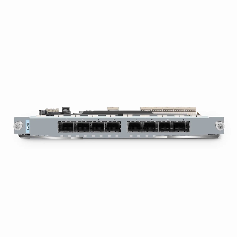 SFPS MS8100 SGH8, 8 x SFP, SDH Tributary Board or 8-way GE Dual-span Service Board, Combines with NXU/TN4/SH4 for Transponder/Muxponder Functionality SFPS