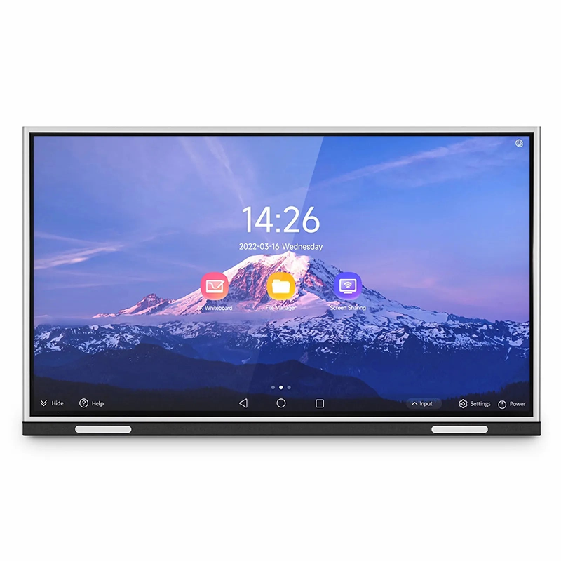SFPS IWB-5386-S Interactive White Board with 4K UHD Anti-glare Display & 2 Pens, Support OTA Remote Upgrade & Screen Sharing, 86-Inch SFPS