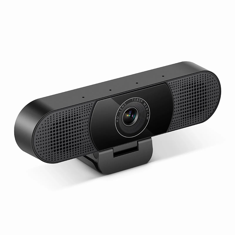 SFPS FC270S Full HD 1080p Webcam for Personal Video Calling and Conference, with 4 Microphones & 2 Speakers, USB Plug and Play SFPS